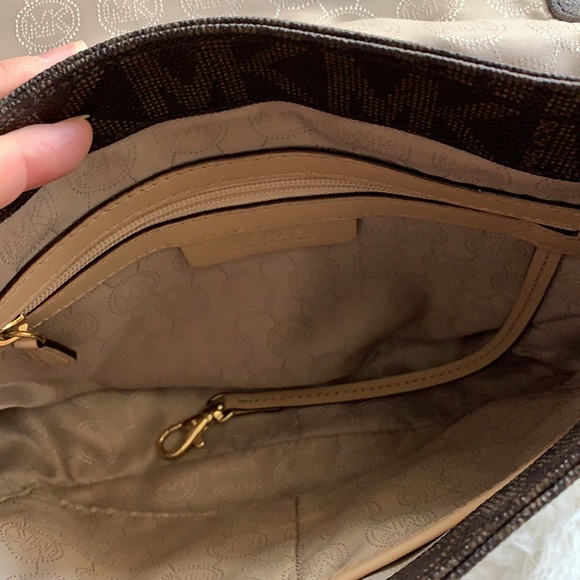 Michael Kors | brown MK Satchel Crossbody Bag - Picture 13 of 16